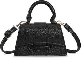 FALETO Mini Purses for Women Cute Top Handle Crossbody Bag Stylish Tiny Clutch Handbag with Strap