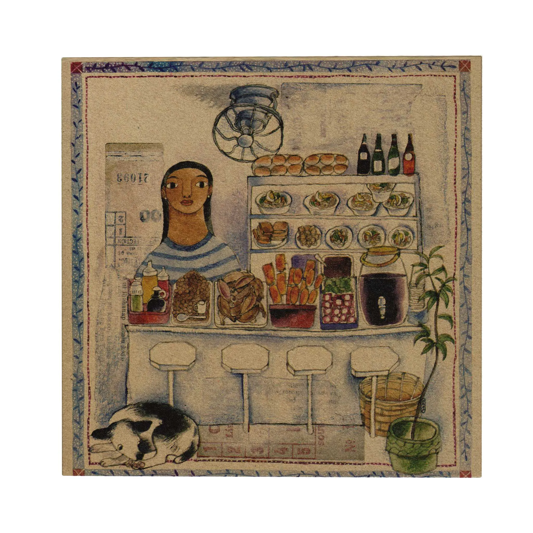 Filipiniana Square Greeting Card [CLEARANCE]
