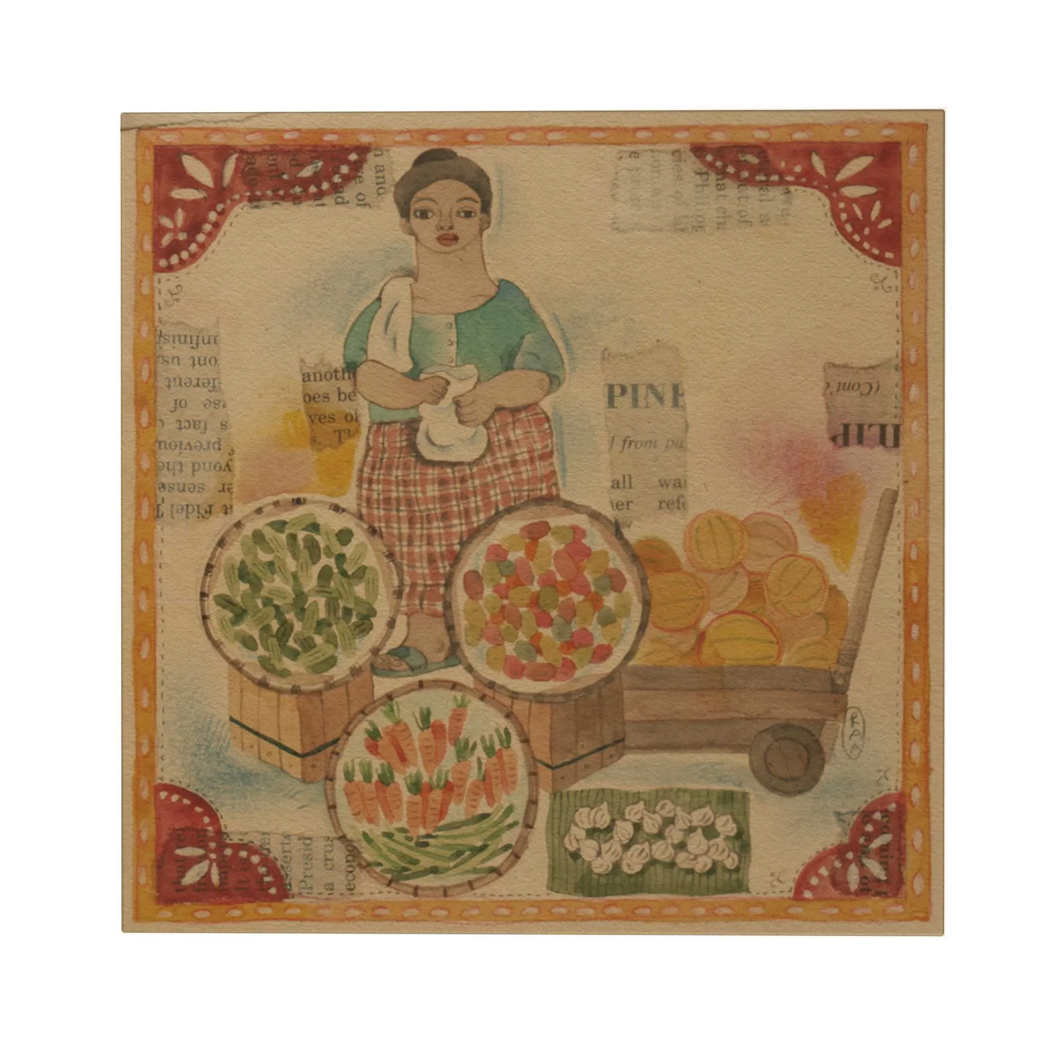 Filipiniana Square Greeting Card [CLEARANCE]