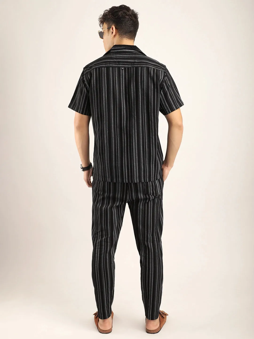 Flos Jute Black Co-Ord Set