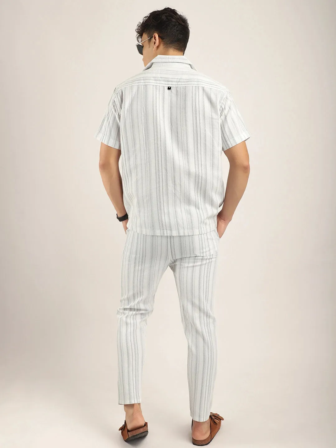 Flos Jute White Co-Ord Set