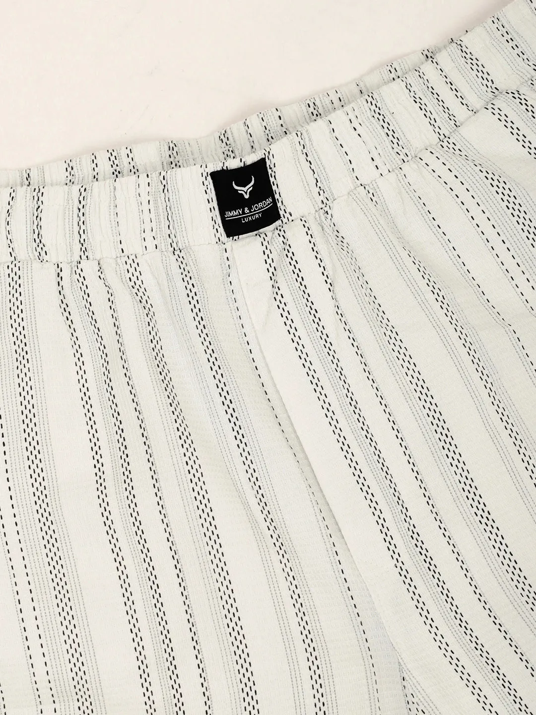 Flos Jute White Co-Ord Set