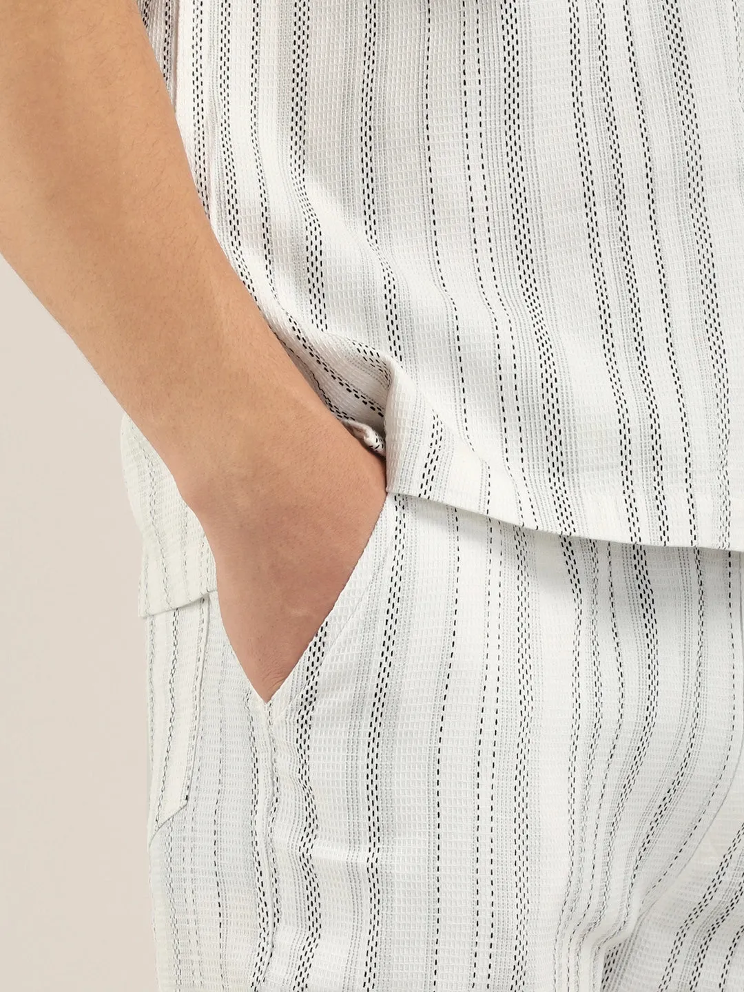 Flos Jute White Co-Ord Set