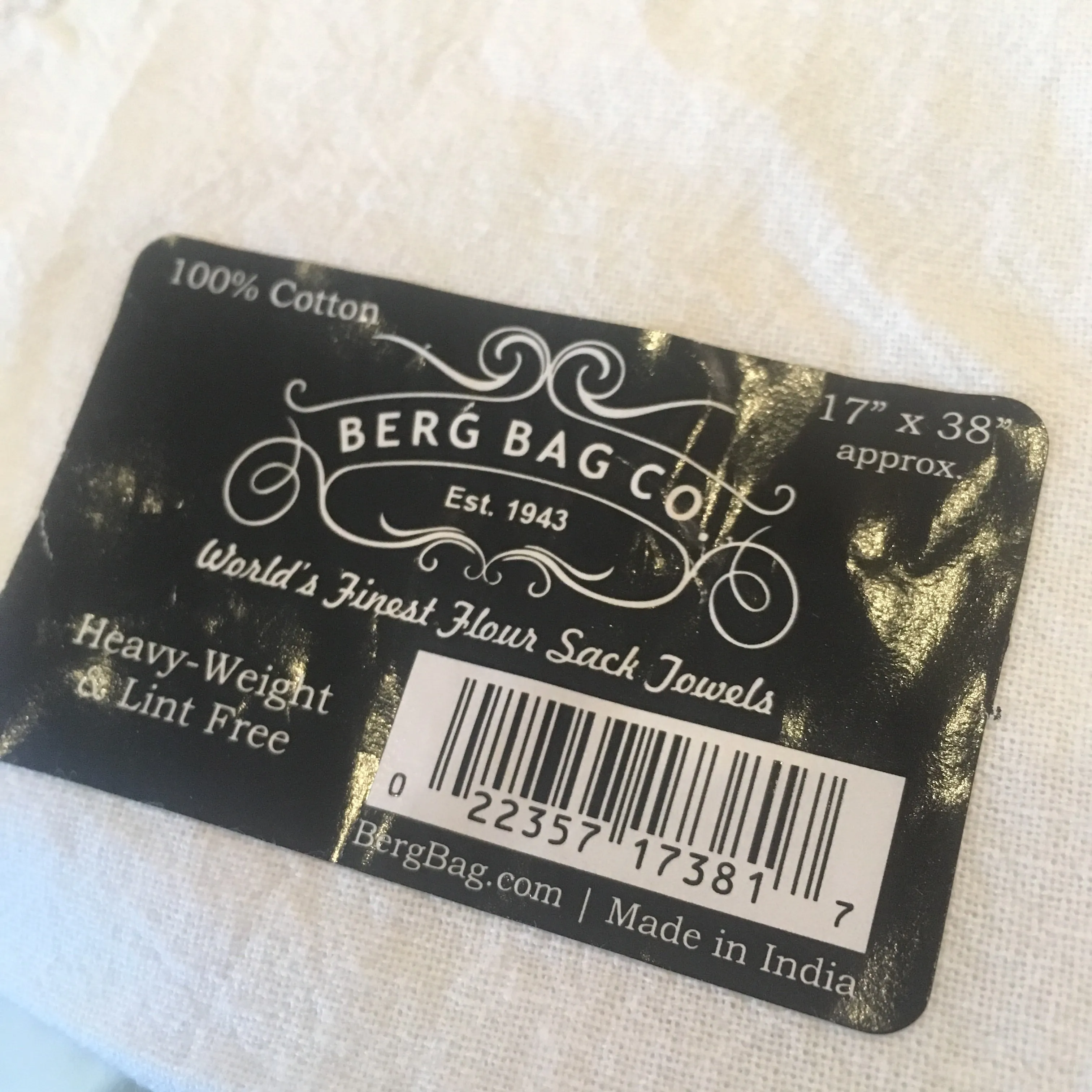 Focus Cat Kitchen Towel - Golden Yellow
