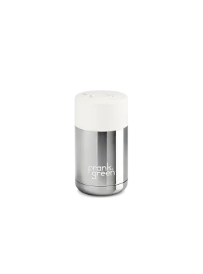 Frank Green Ceramic 10oz Cup (Chrome Silver, Cloud)
