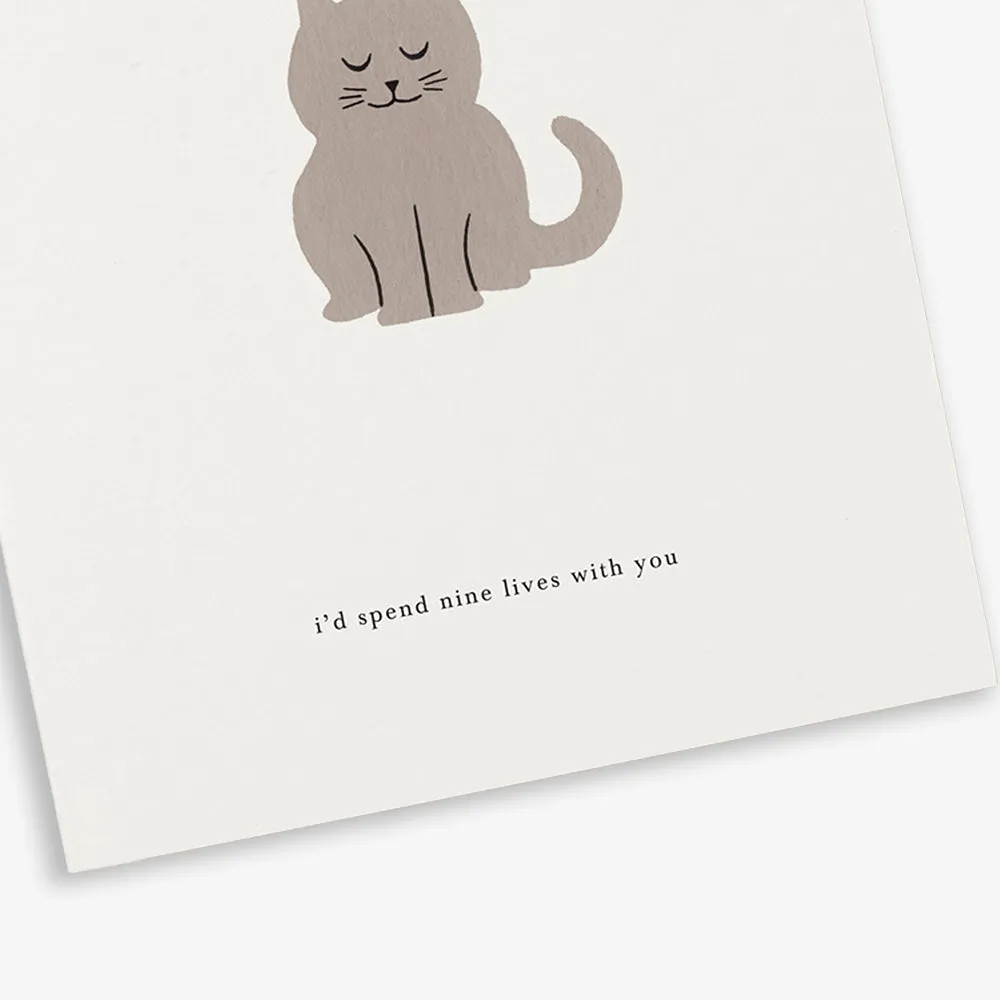GREETING CARD // CAT