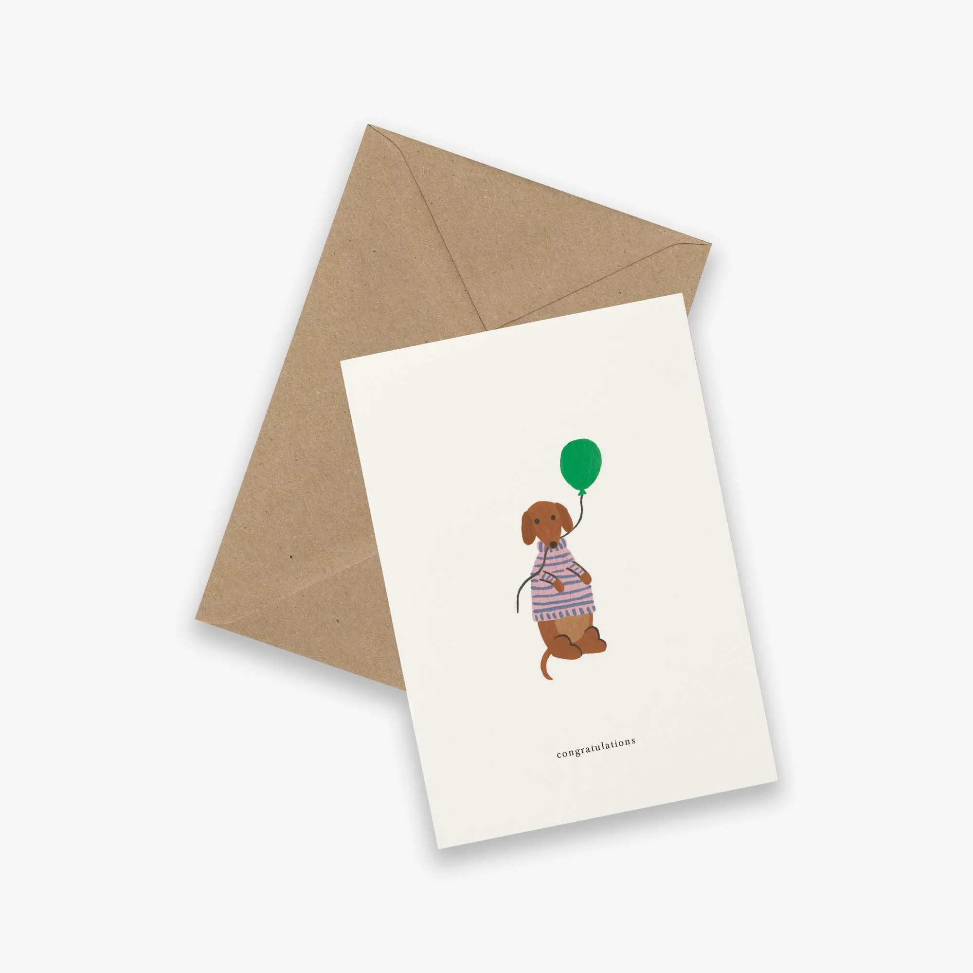 GREETING CARD // CELEBRATION DOG