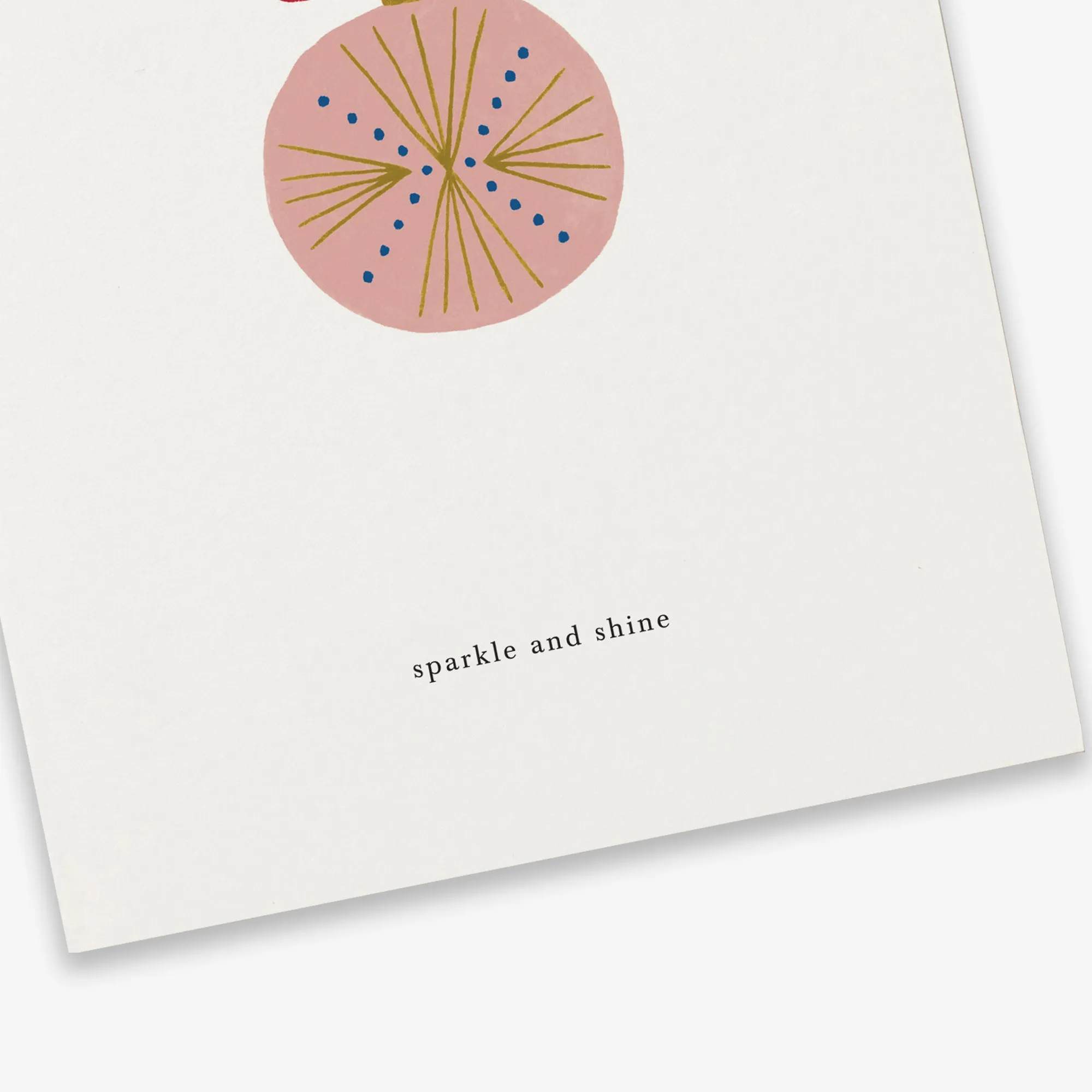 GREETING CARD // CHRISTMAS ORNAMENT