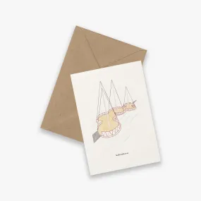 GREETING CARD // CIRKELBROEN (DANISH)