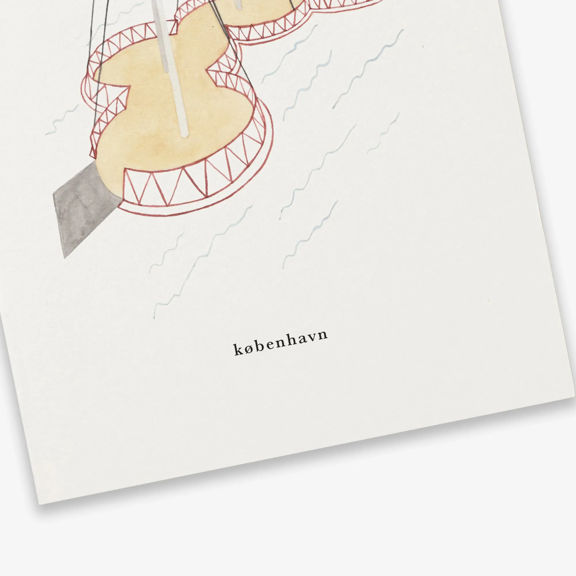 GREETING CARD // CIRKELBROEN (DANISH)