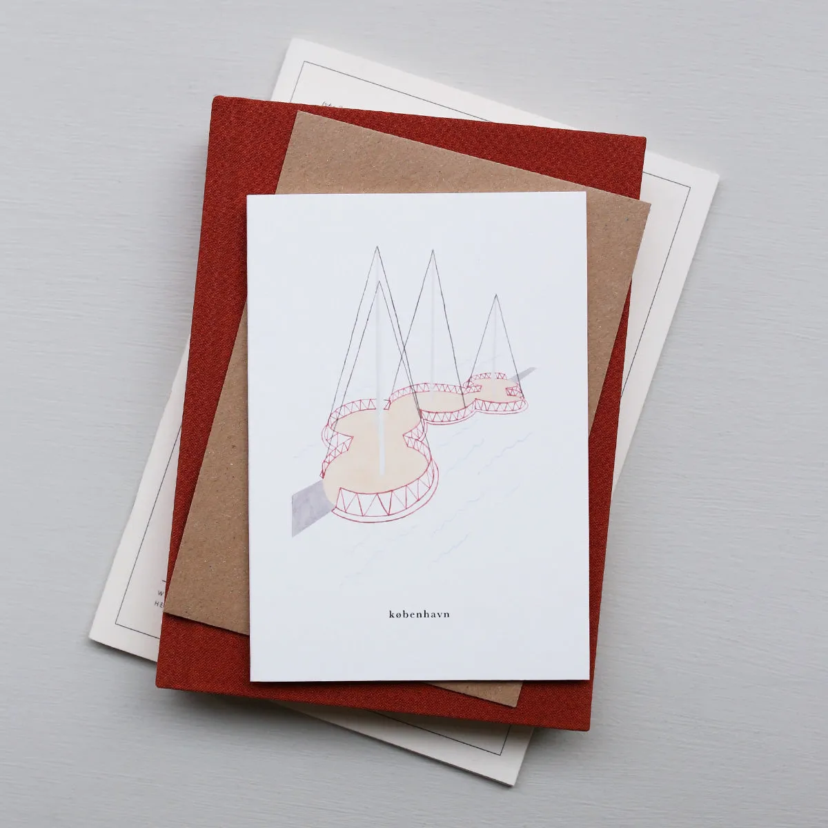GREETING CARD // CIRKELBROEN (DANISH)