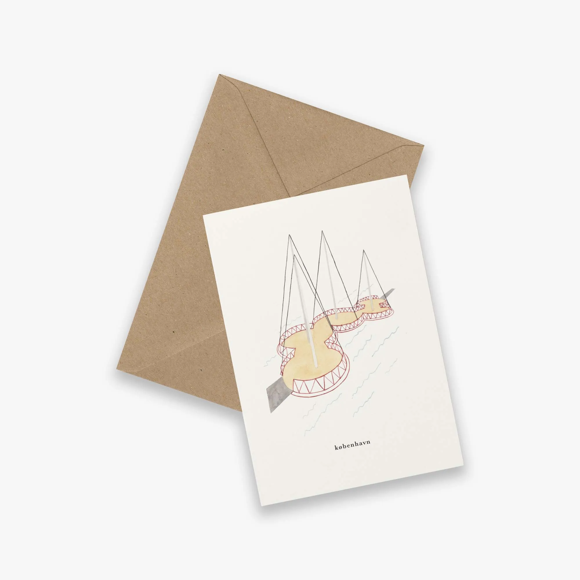 GREETING CARD // CIRKELBROEN (DANISH)