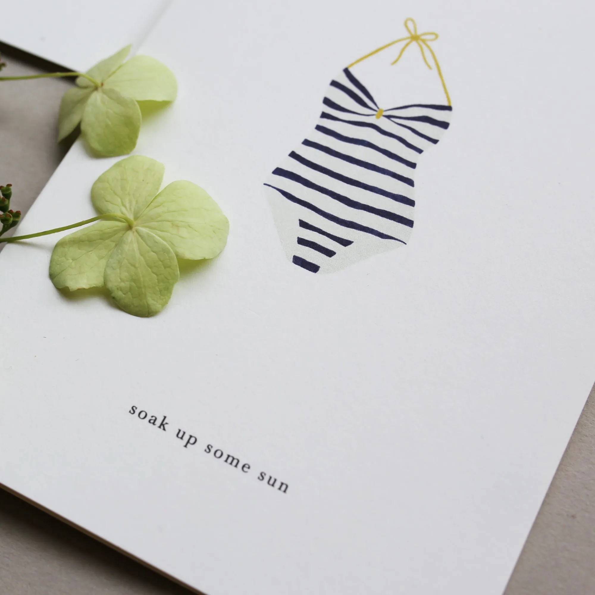 GREETING CARD // SWIMSUIT
