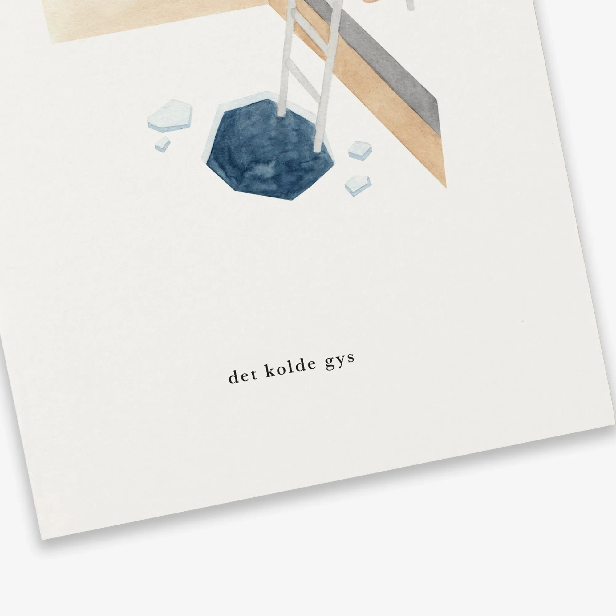 GREETING CARD // VINTERBAD (DANISH)
