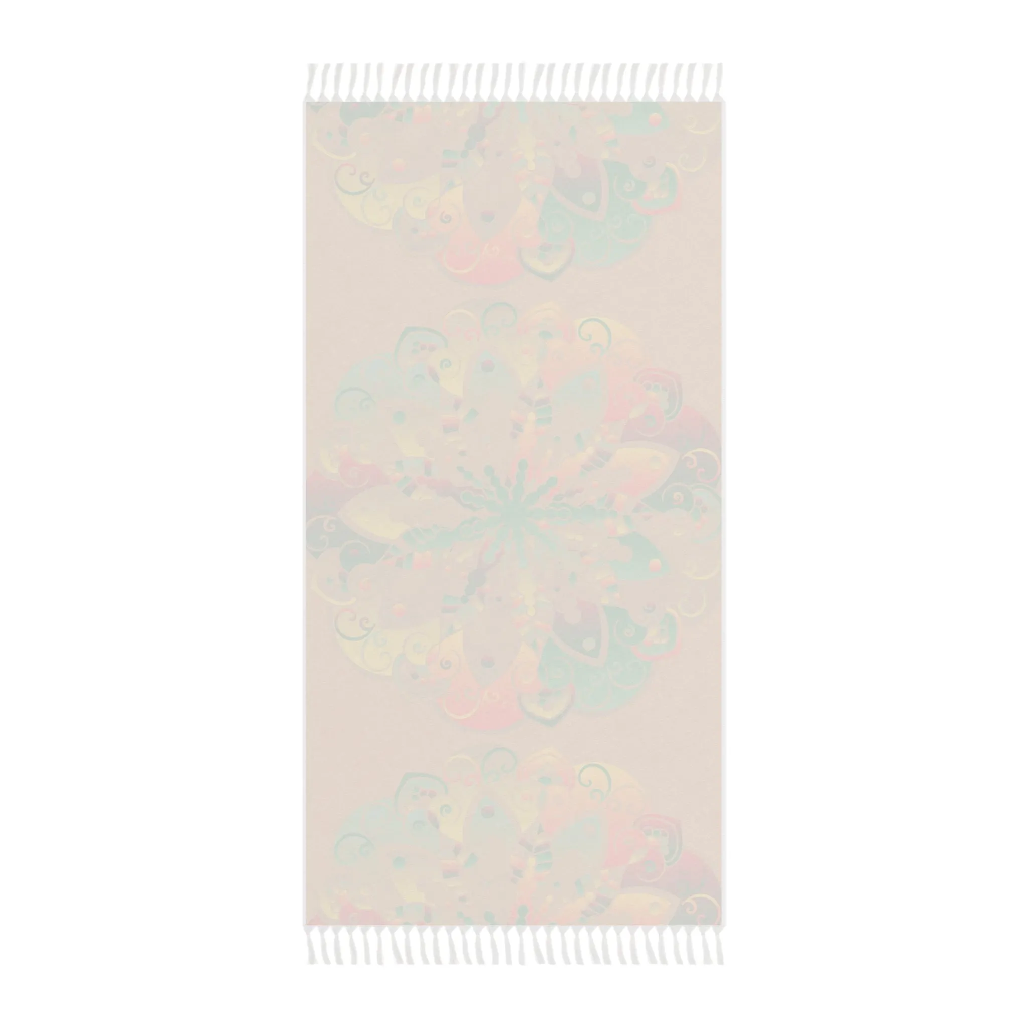 Handmade Mandala Beach Cloth - Boho Dune Art