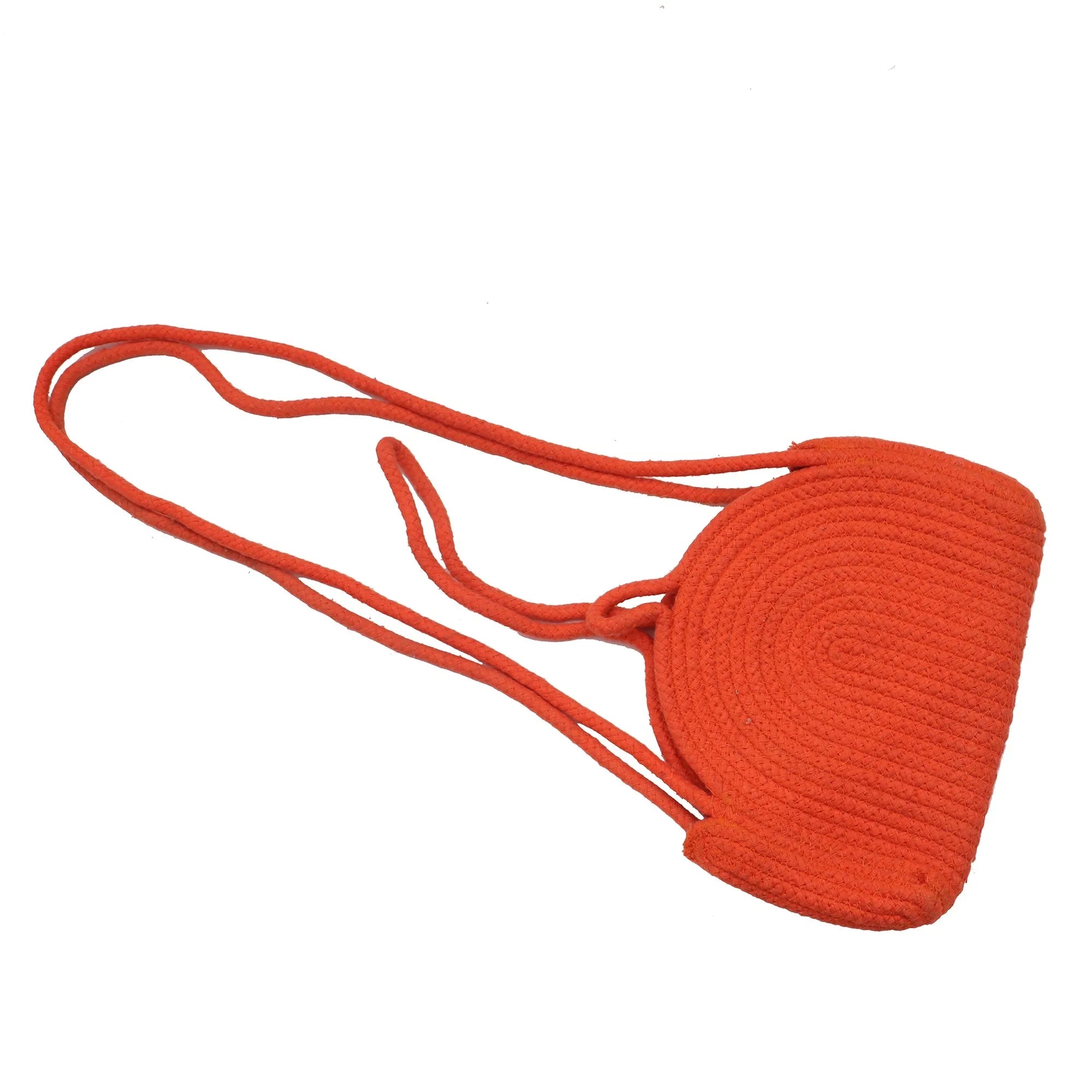 Handmade Orange Sling Bag
