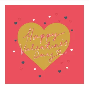 'Happy Valentine's Day' Card