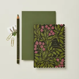 Have a Wild Birthday - Botanical Card