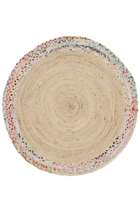 HEATHER - ROUND JUTE  RUG