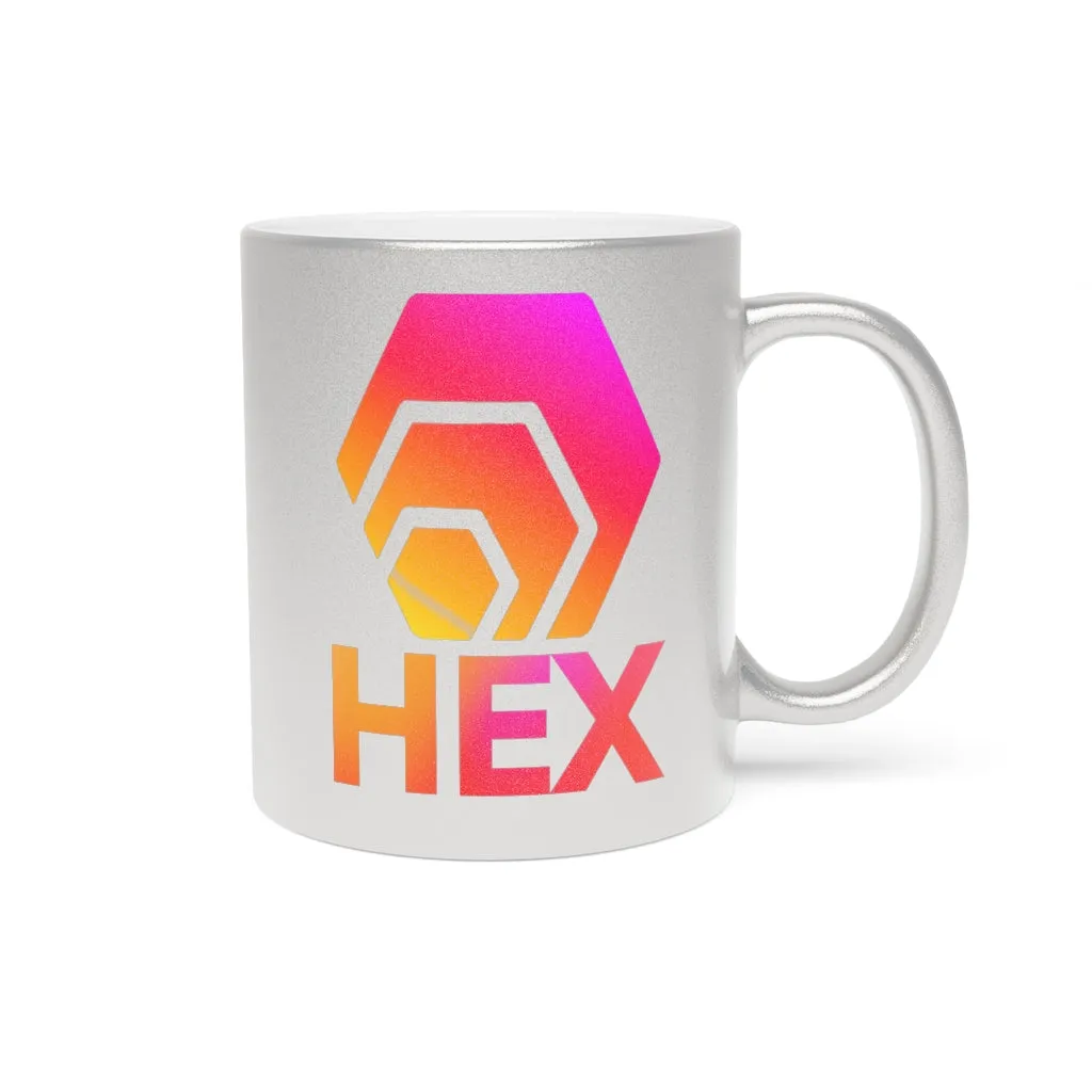 HEX Metallic Mug (Silver / Gold)
