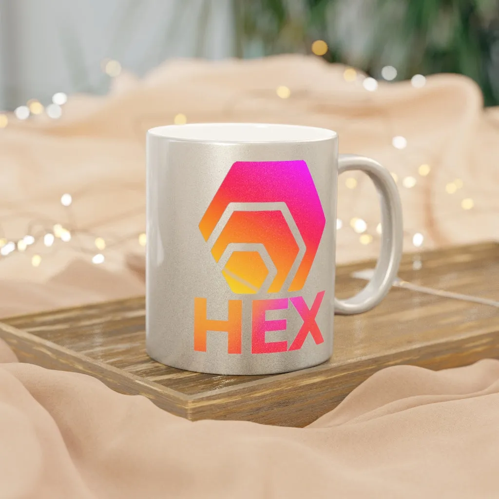 HEX Metallic Mug (Silver / Gold)