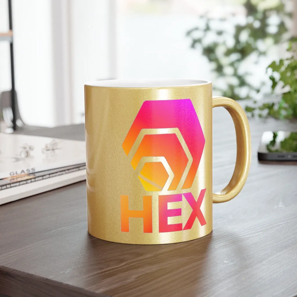 HEX Metallic Mug (Silver / Gold)