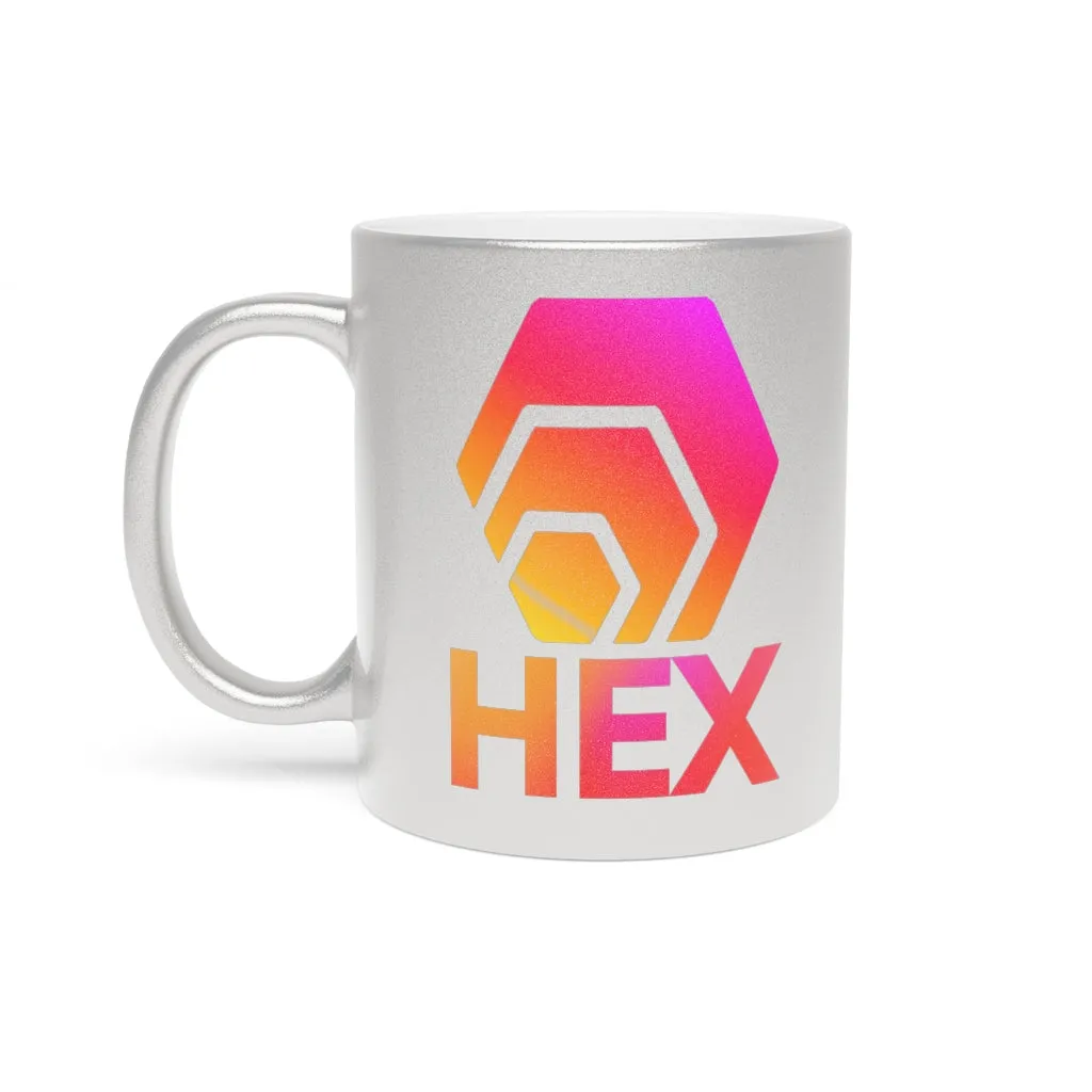HEX Metallic Mug (Silver / Gold)