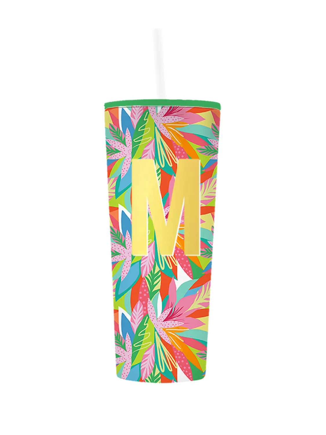 Initial 24oz Straw Tumbler | Tropical