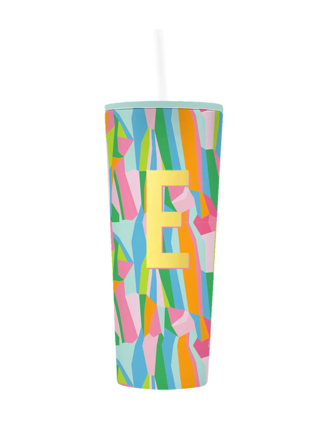 Initial 24oz Straw Tumbler | Tropical