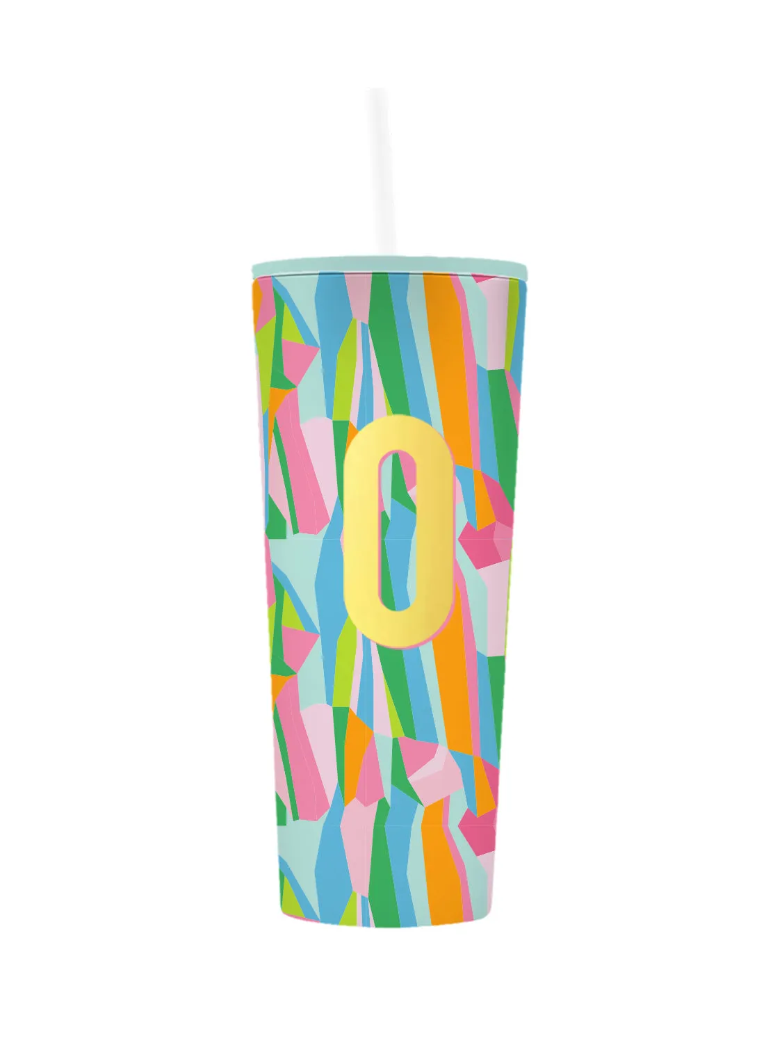 Initial 24oz Straw Tumbler | Tropical