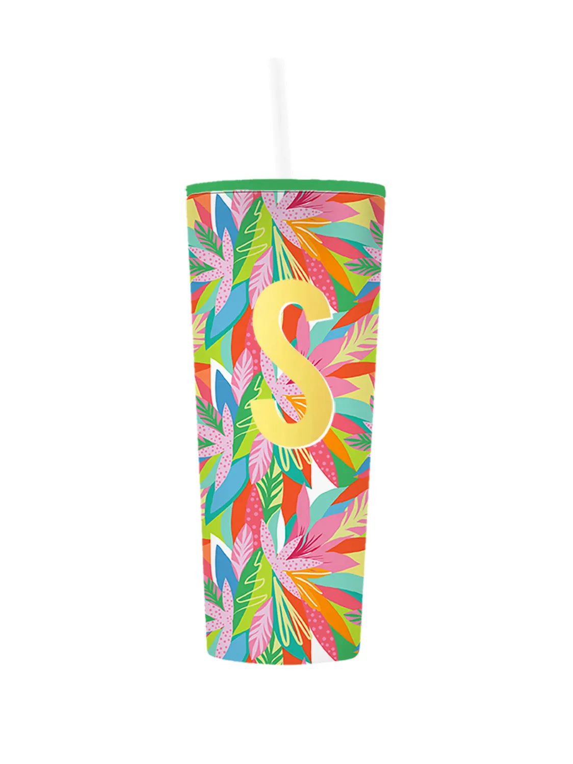 Initial 24oz Straw Tumbler | Tropical