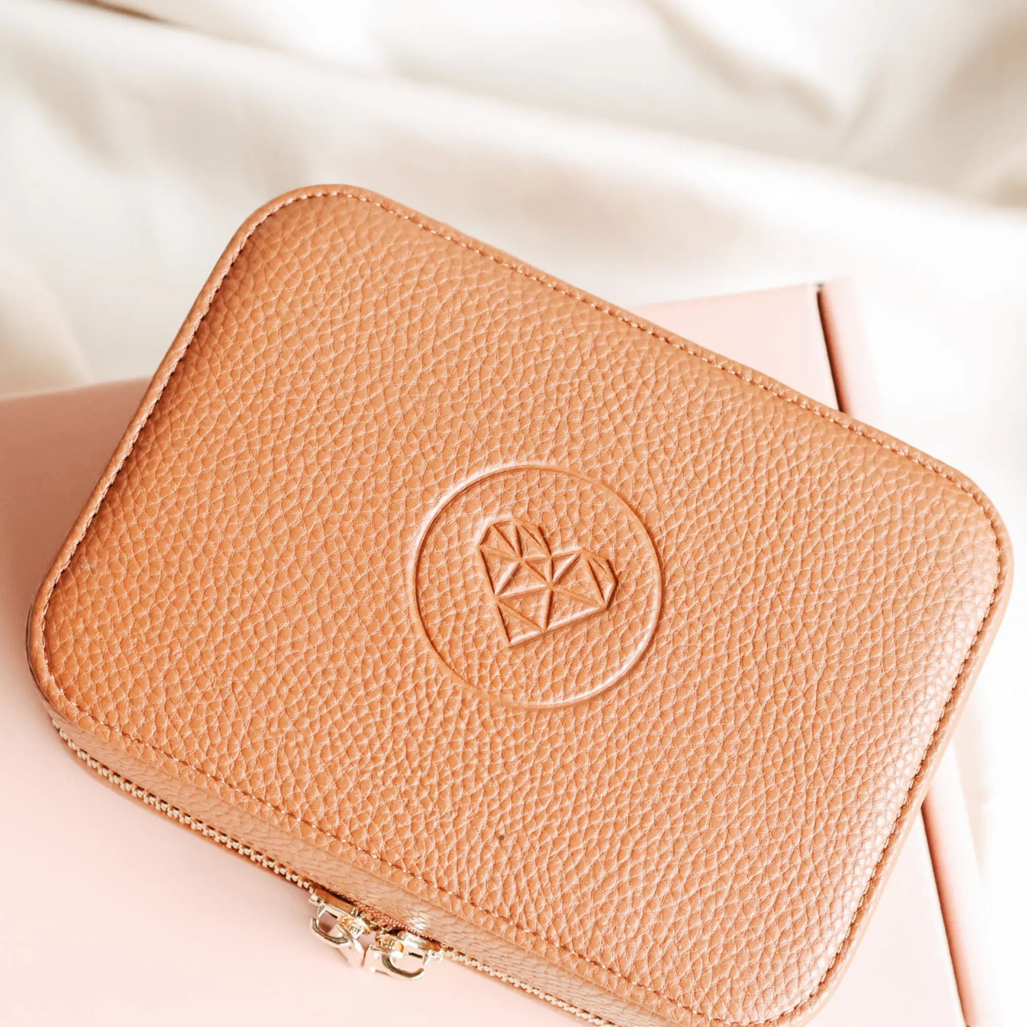 Jewellery Travel Case • Tan Brown