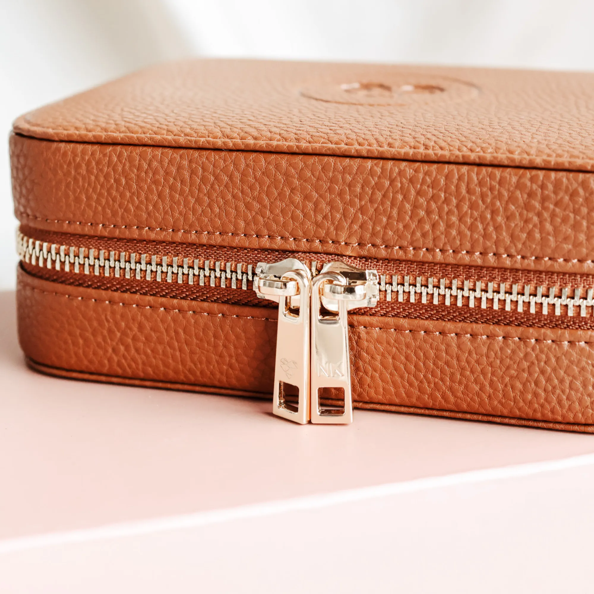 Jewellery Travel Case • Tan Brown