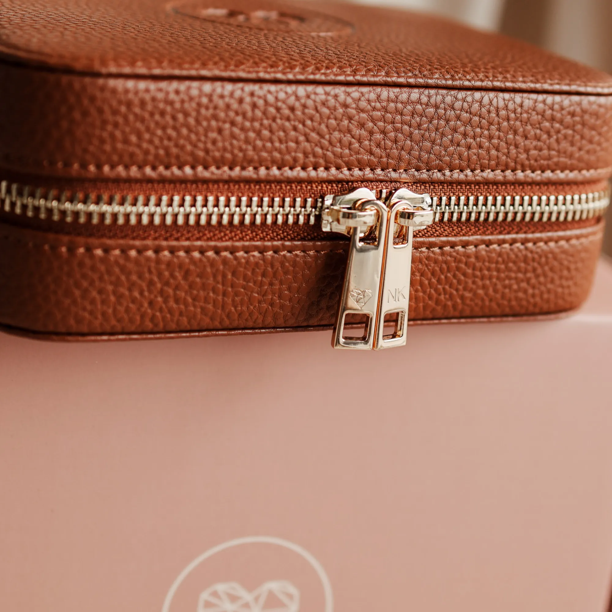 Jewellery Travel Case • Tan Brown