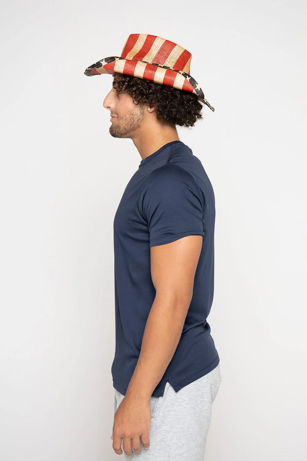 Justice Red White Blue USA Cowboy Hat by Peter Grimm - Bourbon Cowgirl