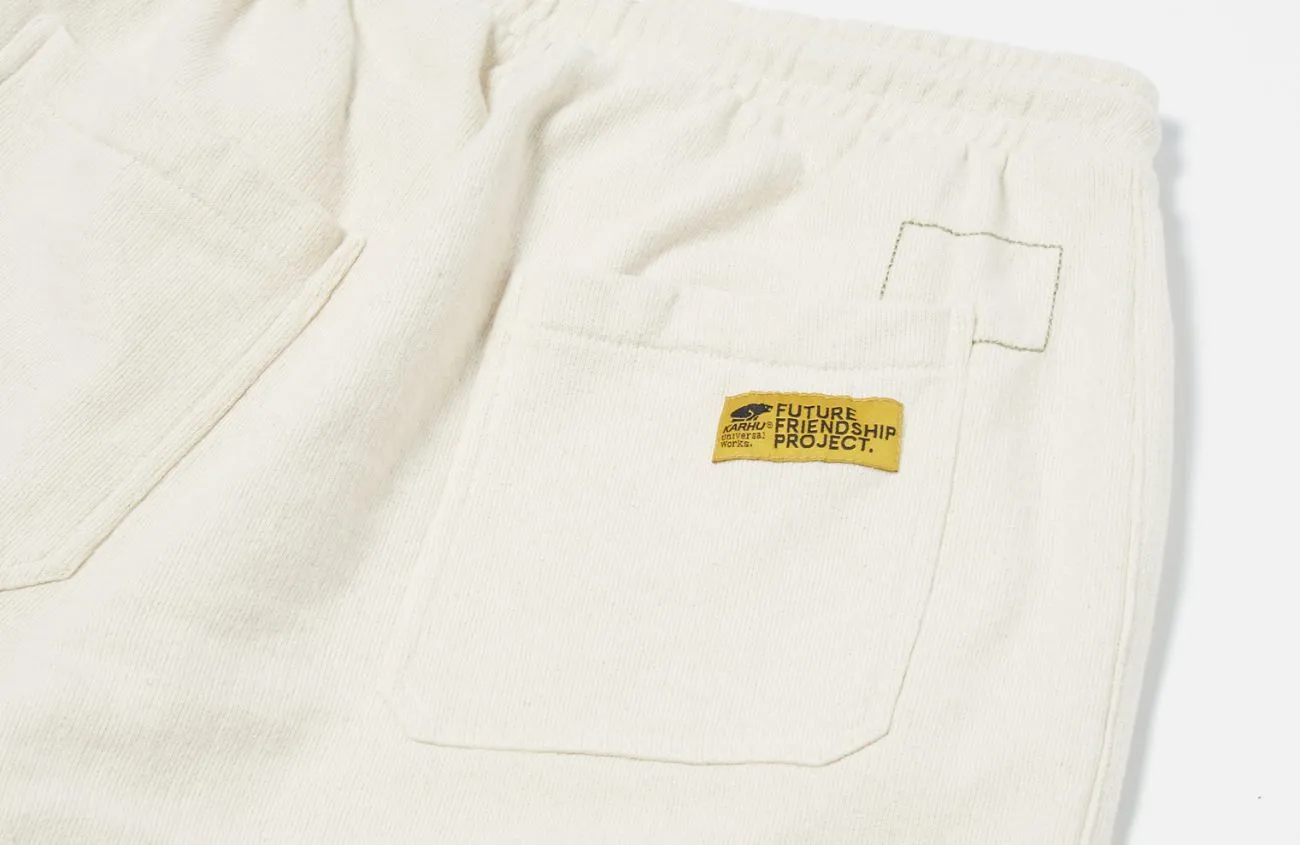 KARHU X UNIVERSAL WORKS TRACK SHORT - ECRU