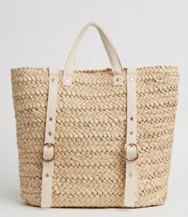 L Space - Summer Days Back Pack in Natural