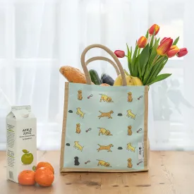 Laura Fisher x Guide Dogs jute bag