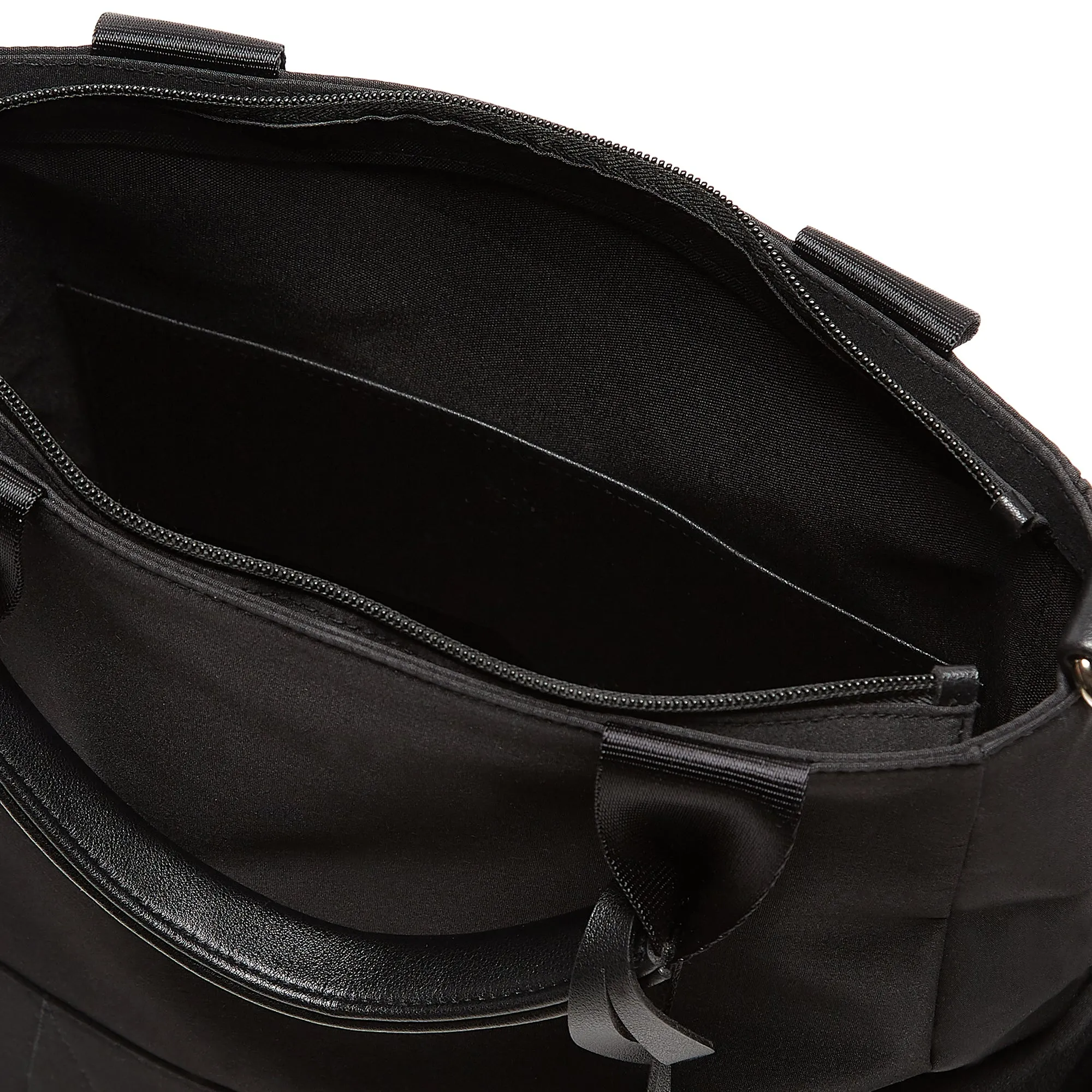 LONDON NYLON LAPTOP BAG BLACK