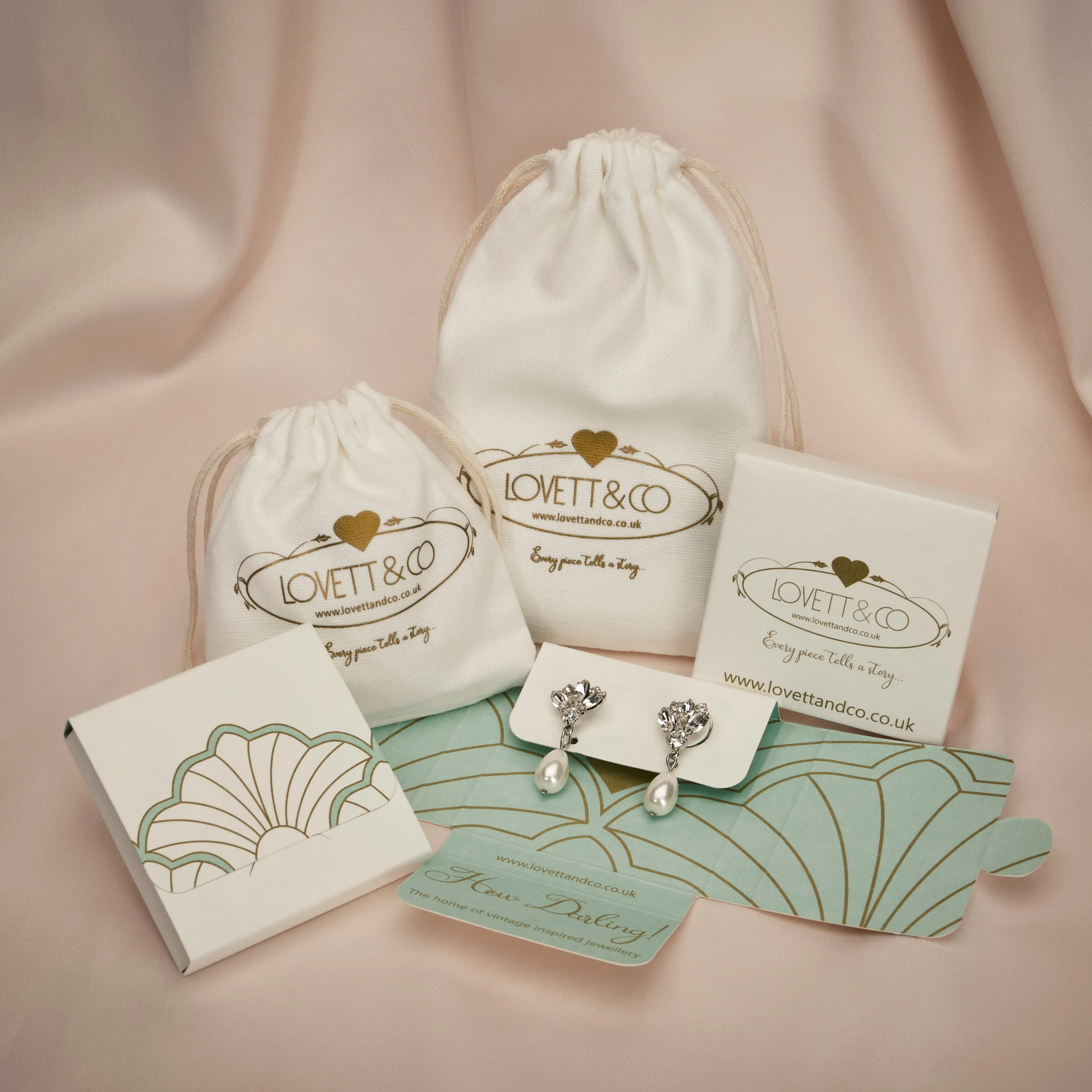 Lovett Large Cotton Logo Bag - TRADE CUSTOMERS ONLY