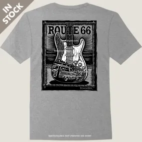 Men's Woody Guitar T-Shirt "Surf Guitar"