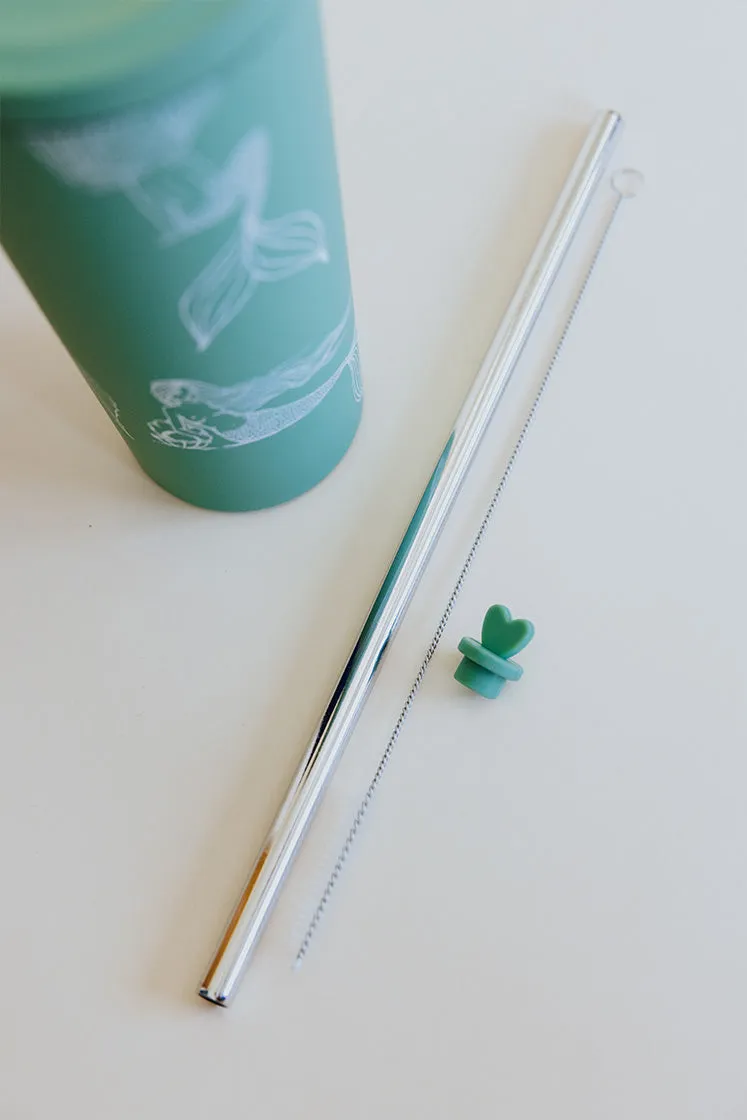 Mermaid Party Tumbler - Sage