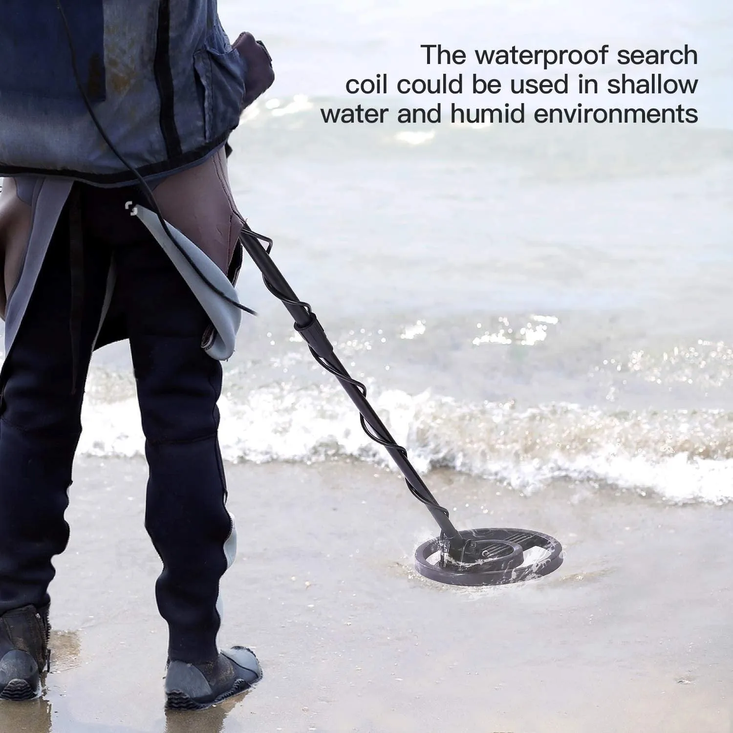 Metal Detector, Metal Finder with All-metal and Disc Modes, High Accuracy, Low Battery Indicator