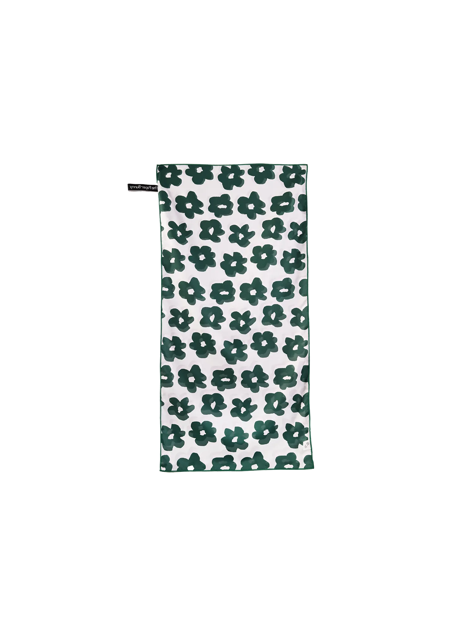 Mini Travel Towel (Daisies Moss)