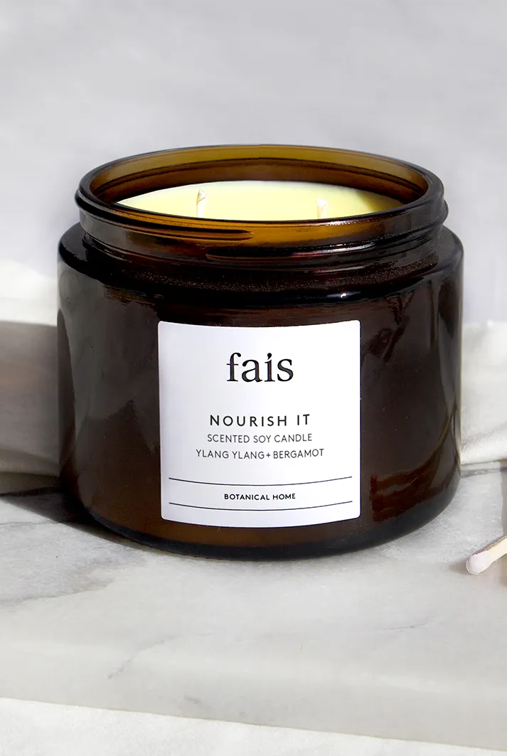 Nourish It Ylang Ylang & Bergamot Candle