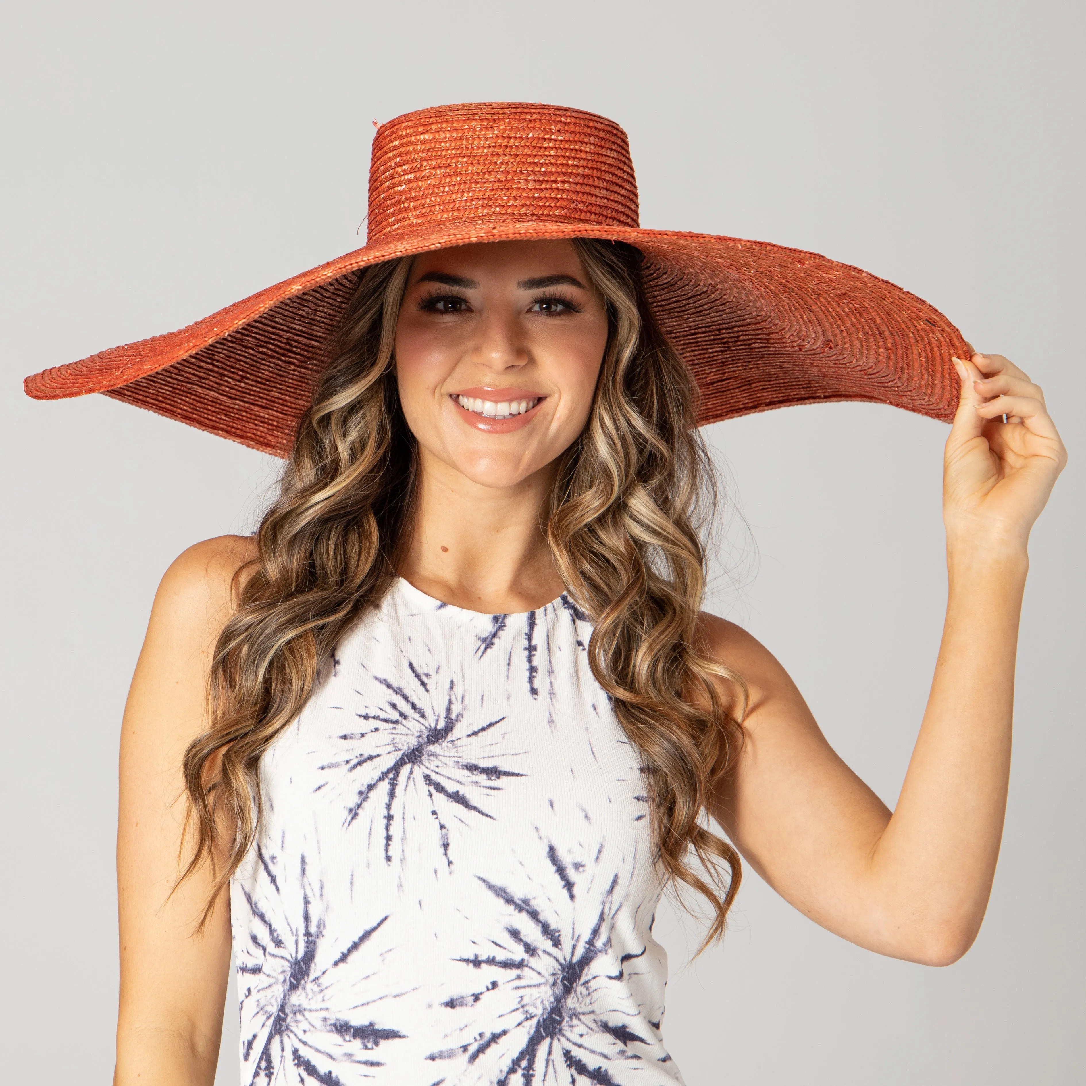 On Holiday - Oversized Wide Brim Sun Hat