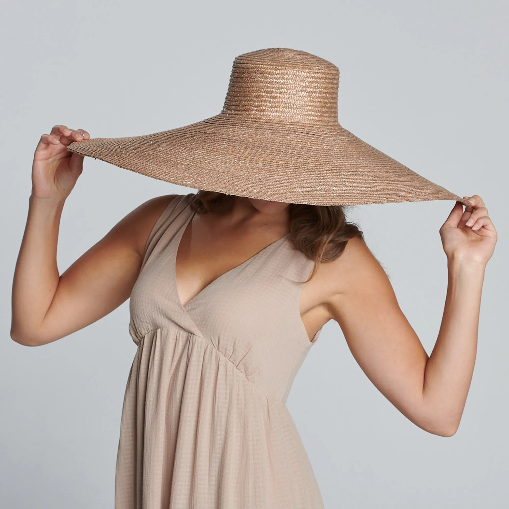 On Holiday - Oversized Wide Brim Sun Hat