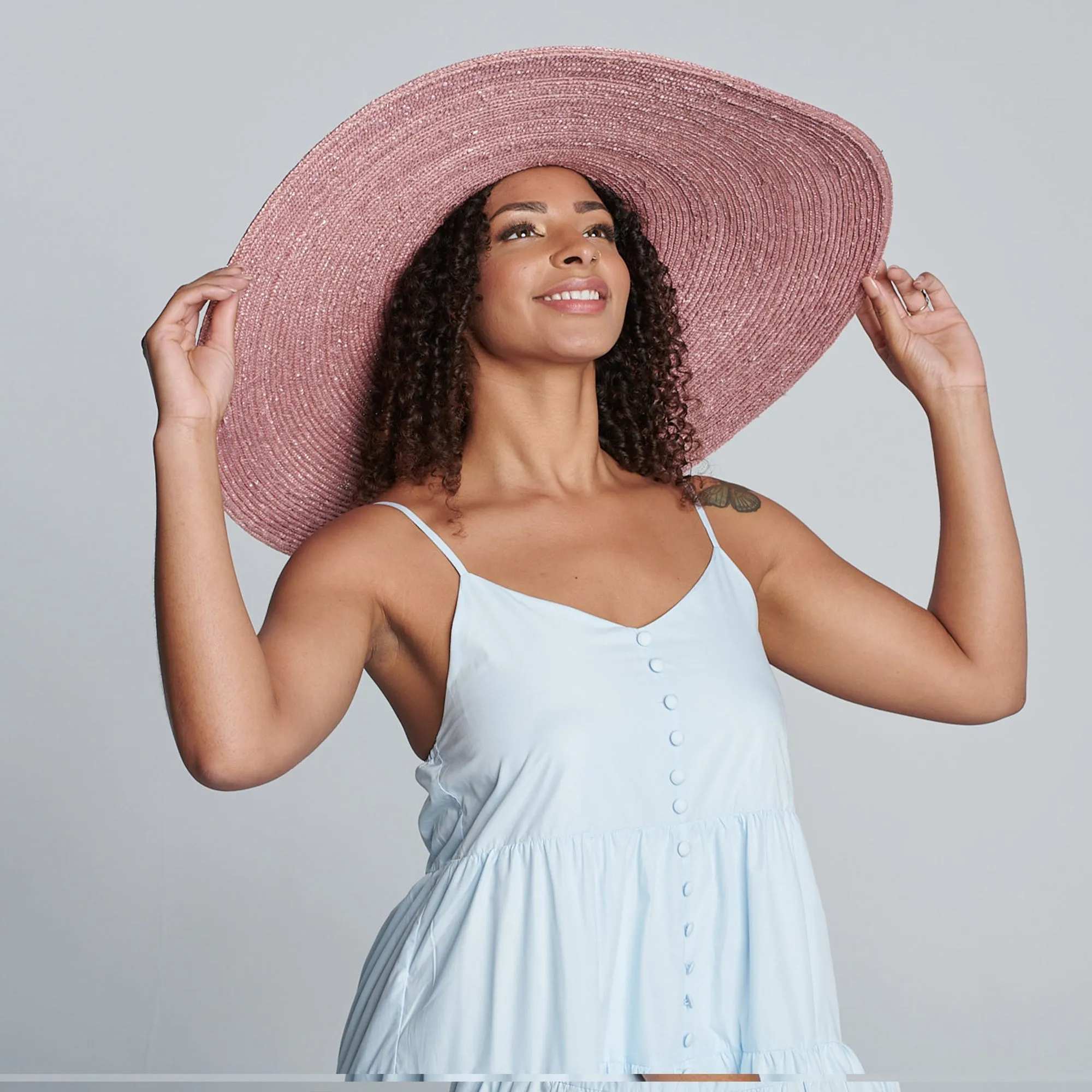 On Holiday - Oversized Wide Brim Sun Hat