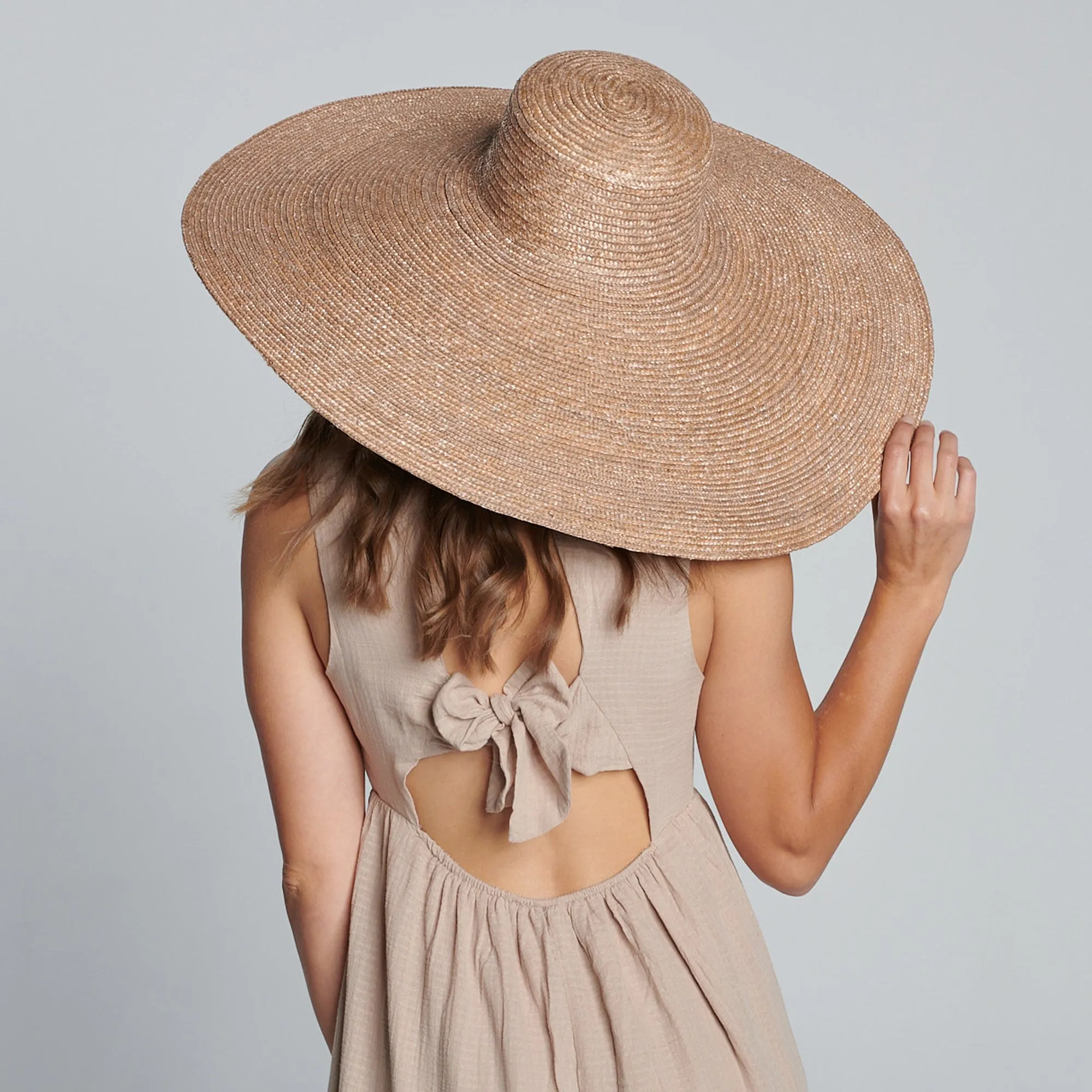 On Holiday - Oversized Wide Brim Sun Hat