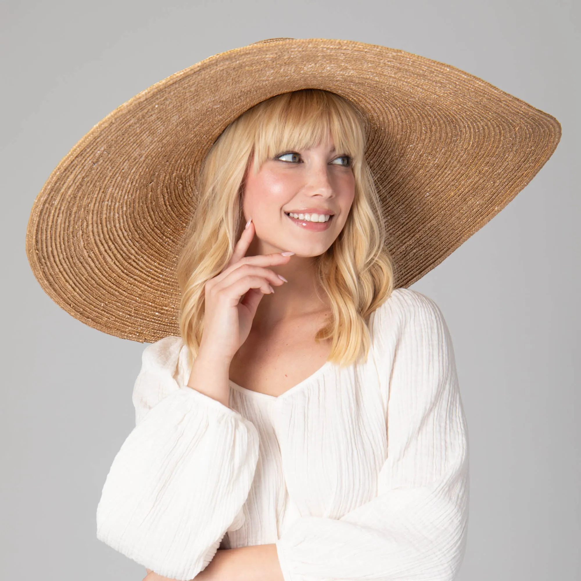On Holiday - Oversized Wide Brim Sun Hat